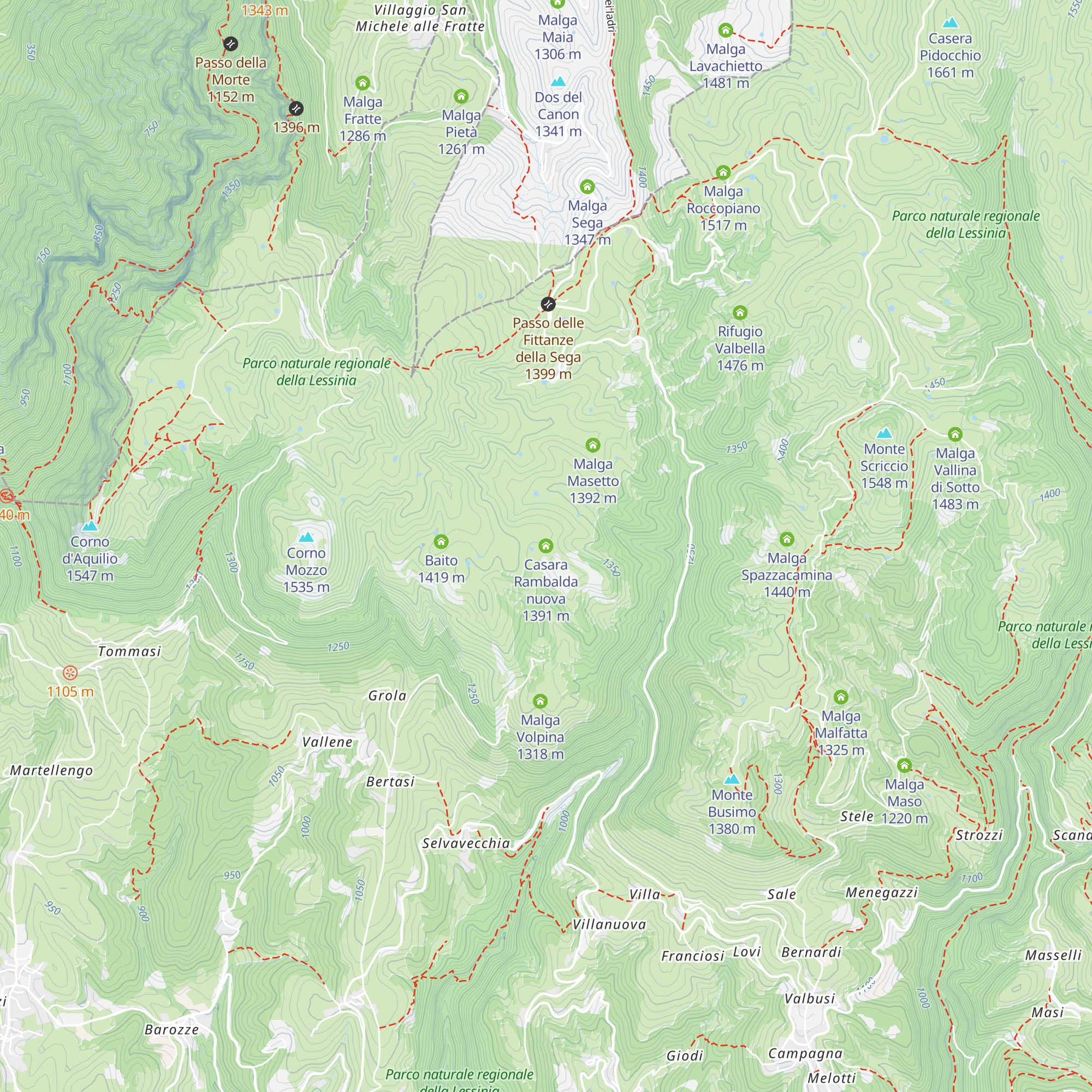 Casara Rambalda nuova map