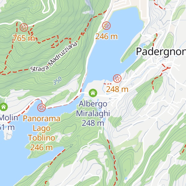 Map of Albergo Miralaghi