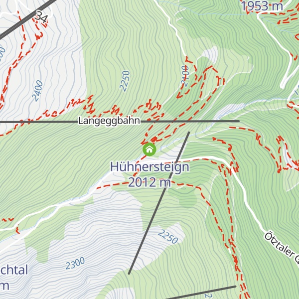 Map of Hühnersteign