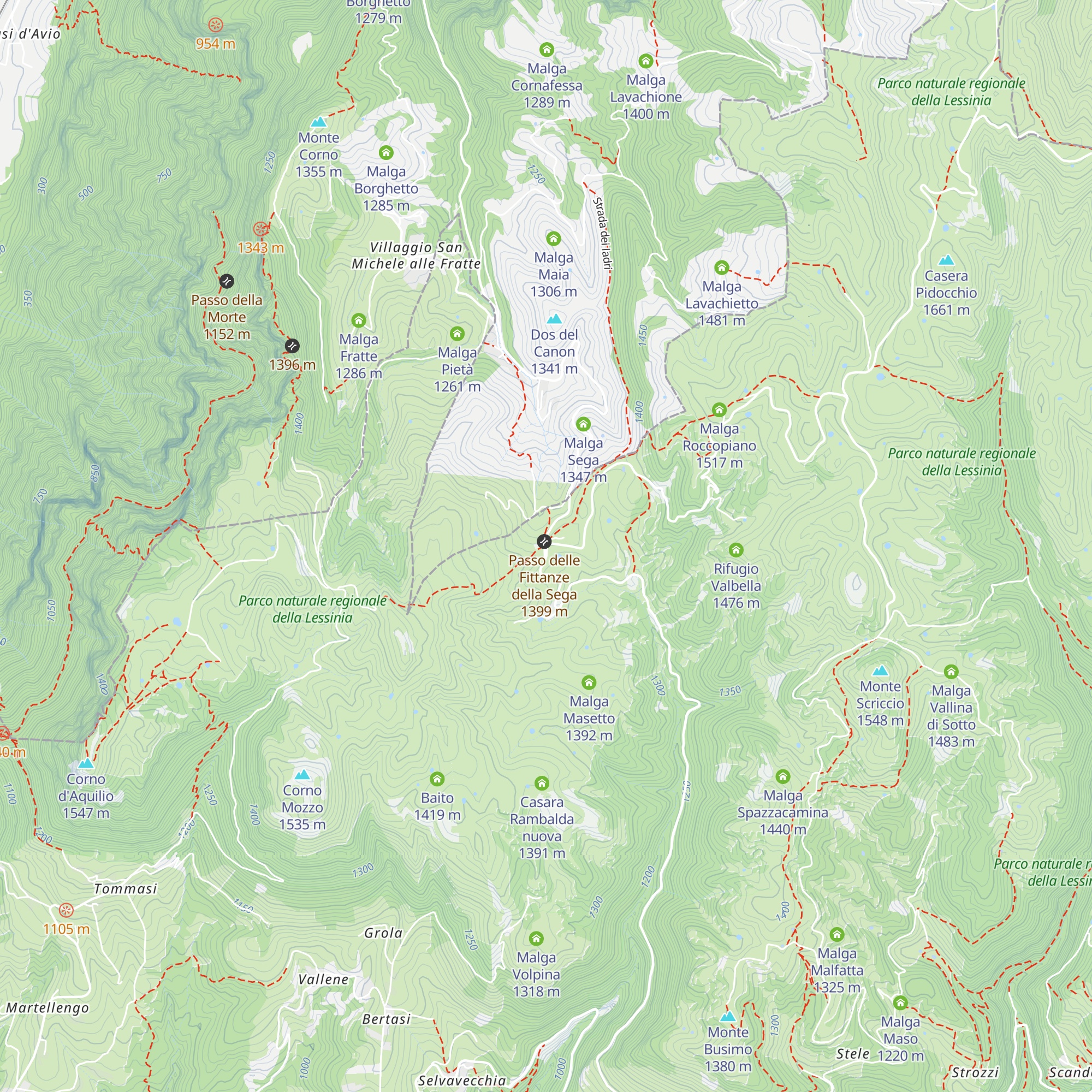 Bar Passo Fittanze map