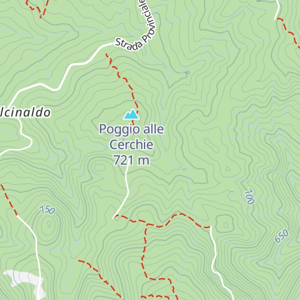 Map of Il Troscione