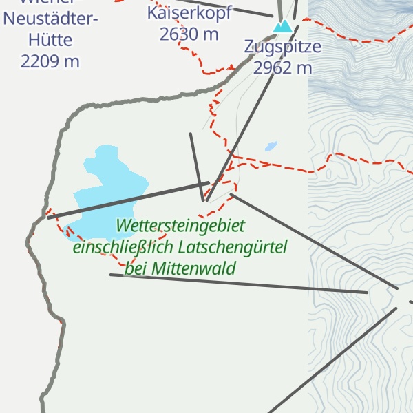 Map of Gletscherrestaurant SonnAlpin