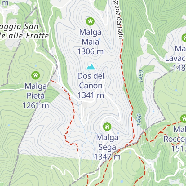 Map of Casa Robol