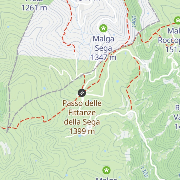Map of Malga Fittanze