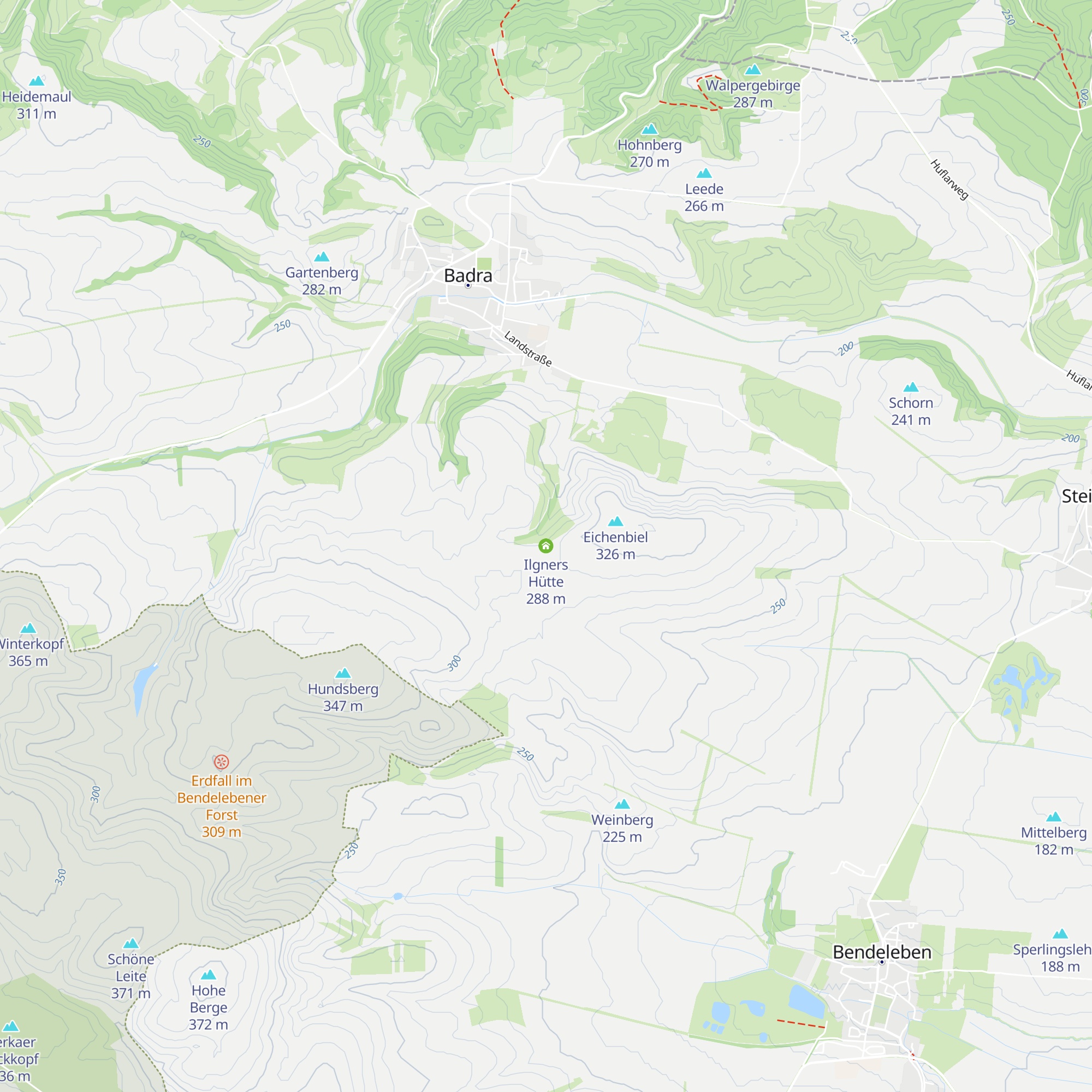 Ilgners Hütte map