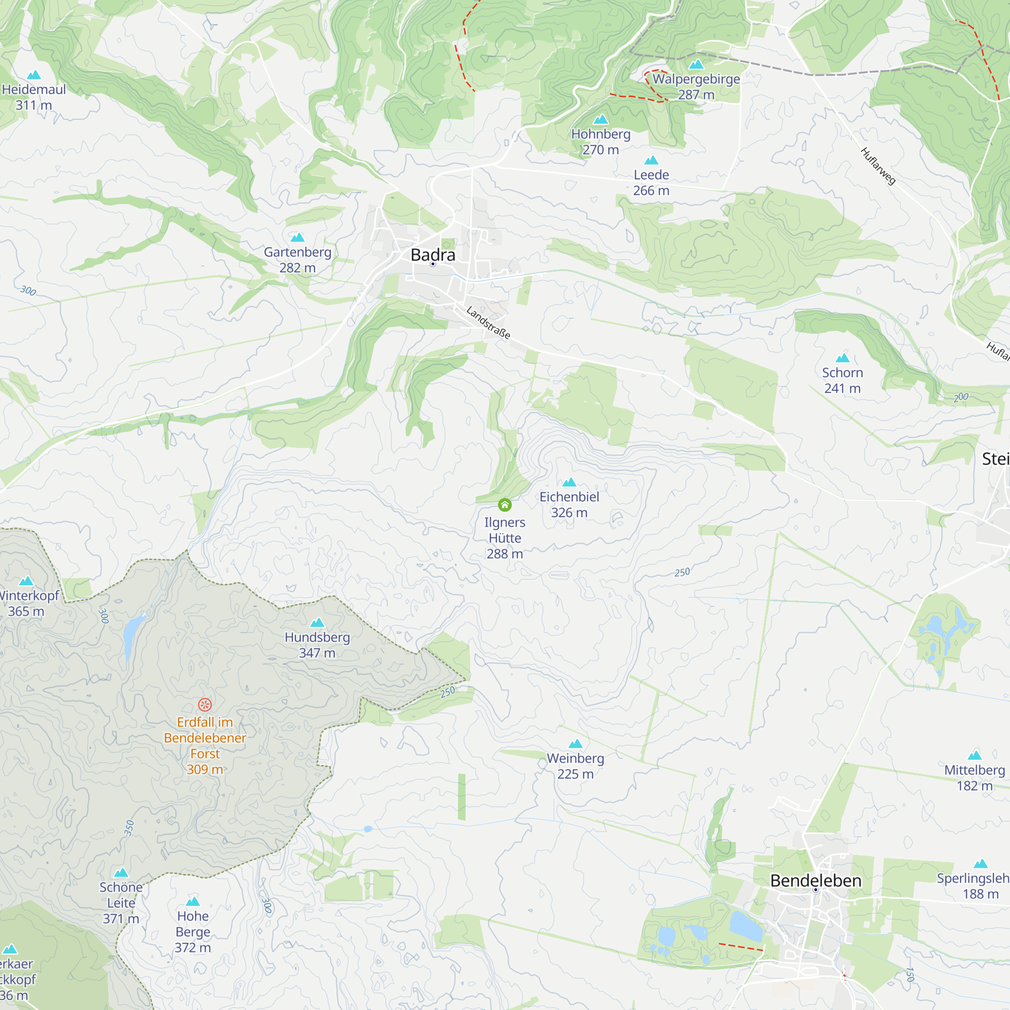 Ilgners Hütte map