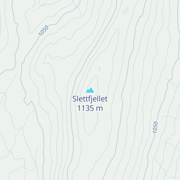 Map of Slettfjellet