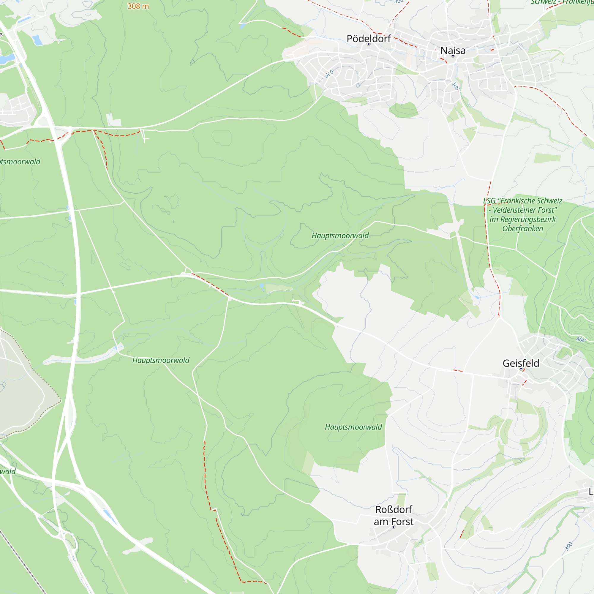 Regnitztaler Alm map