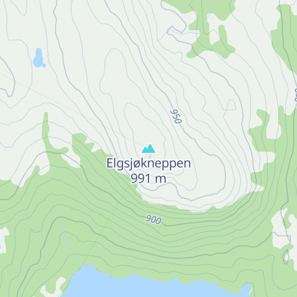 Map of Elgsjøkneppen