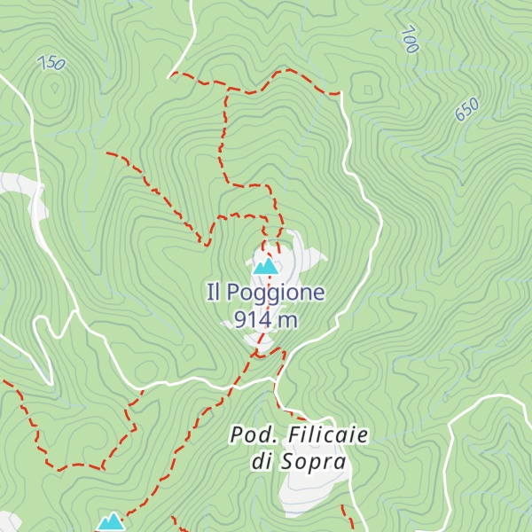 Map of Il Poggione