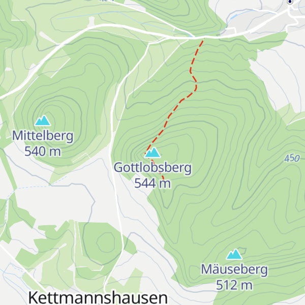Map of Gottlobsberg