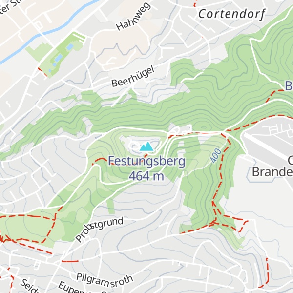 Map of Festungsberg