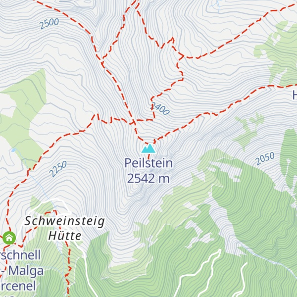 Map of Peilstein