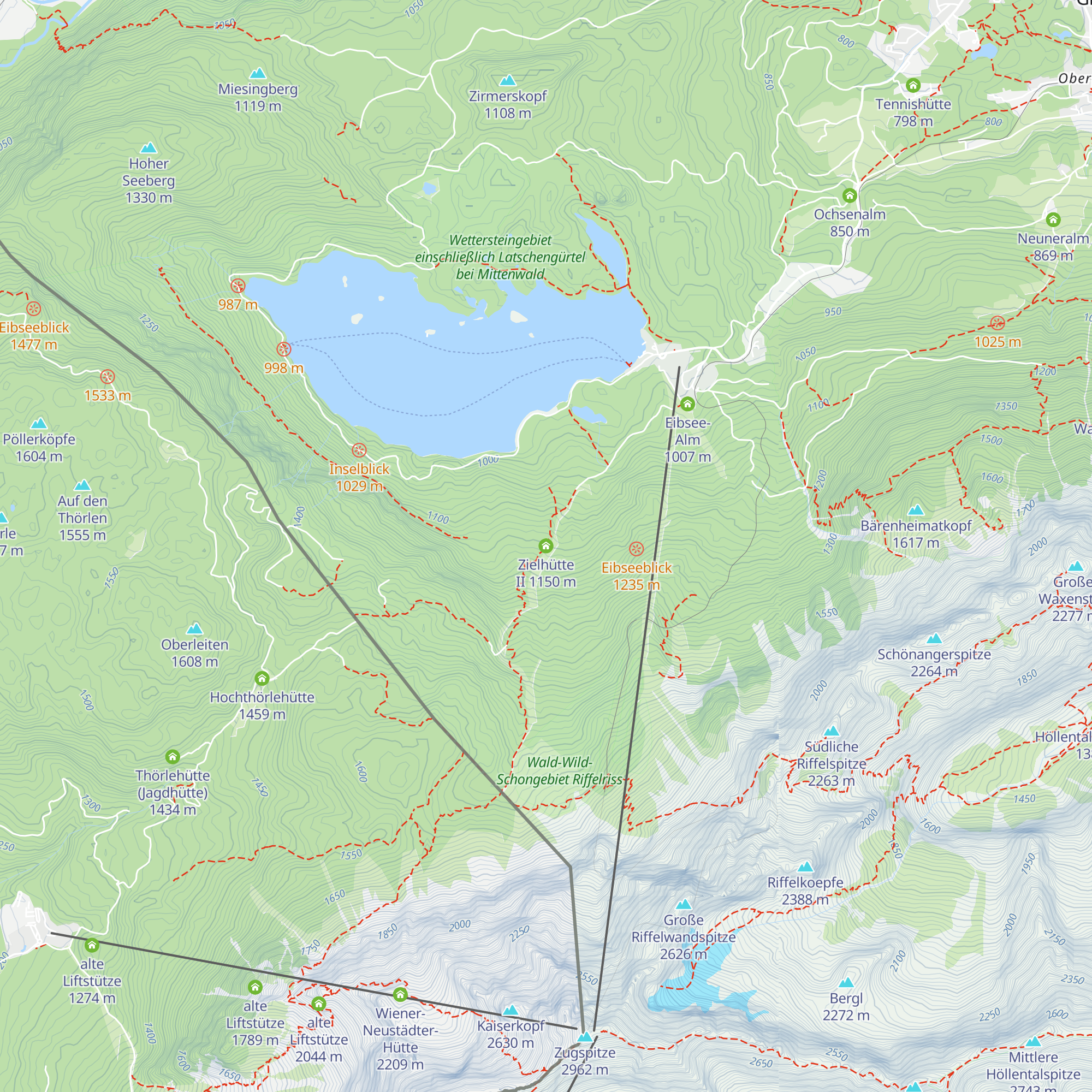 Zielhütte II map