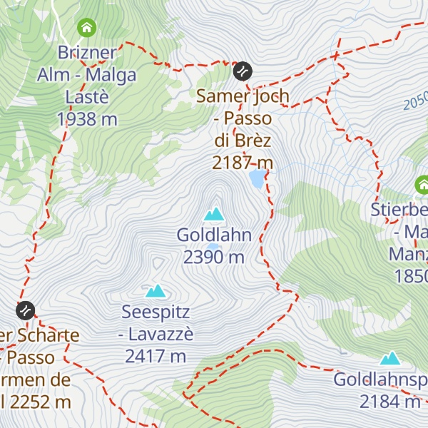Map of Goldlahn