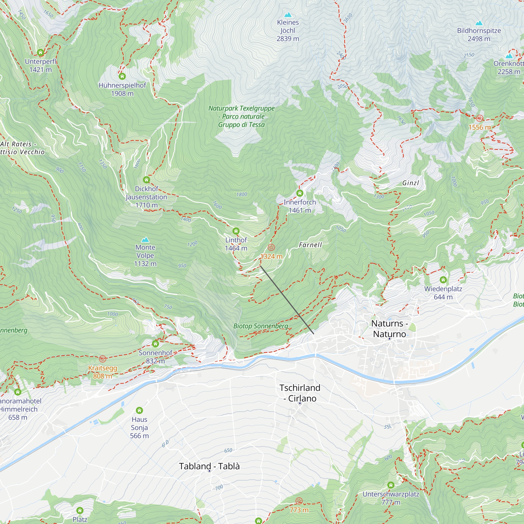 Unterstellhof map