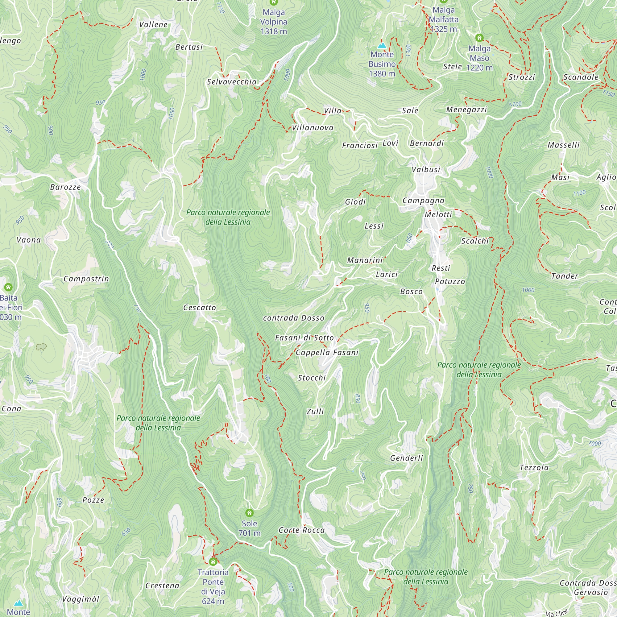 Caseificio Morandini map