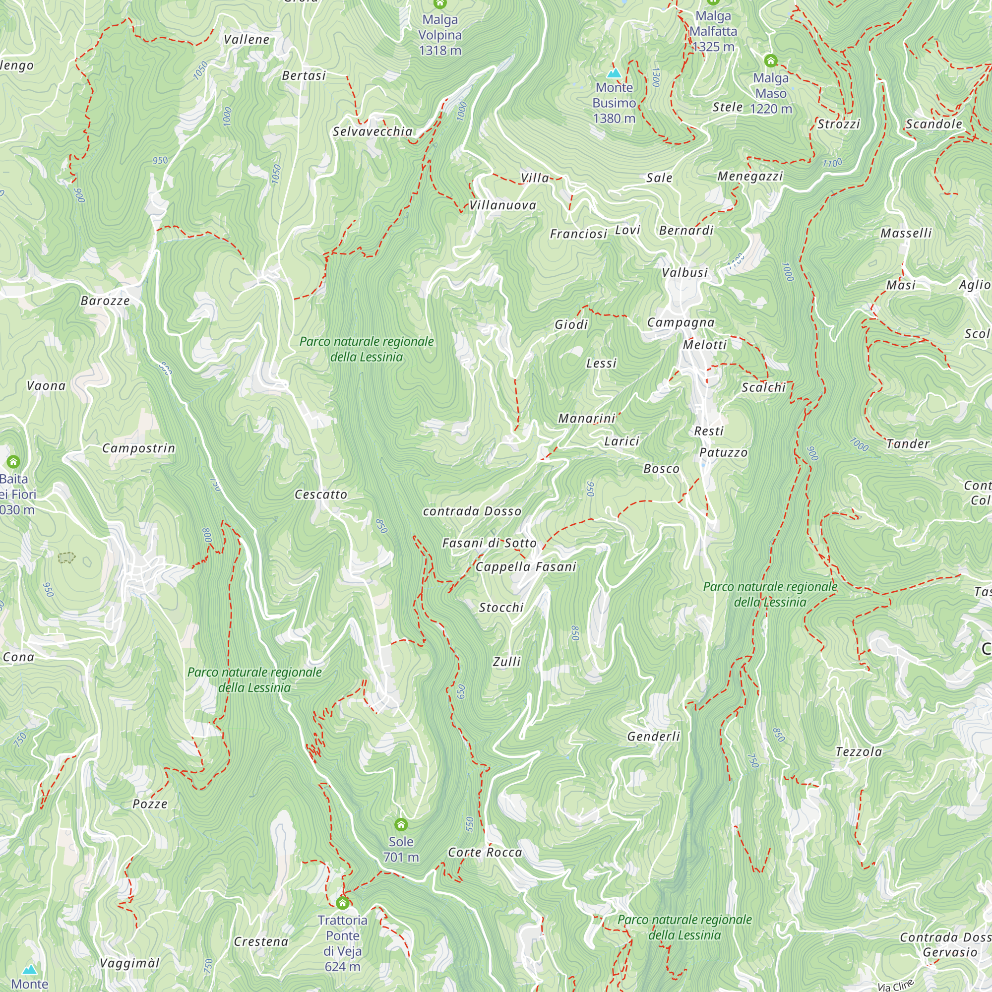 Caseificio Morandini map