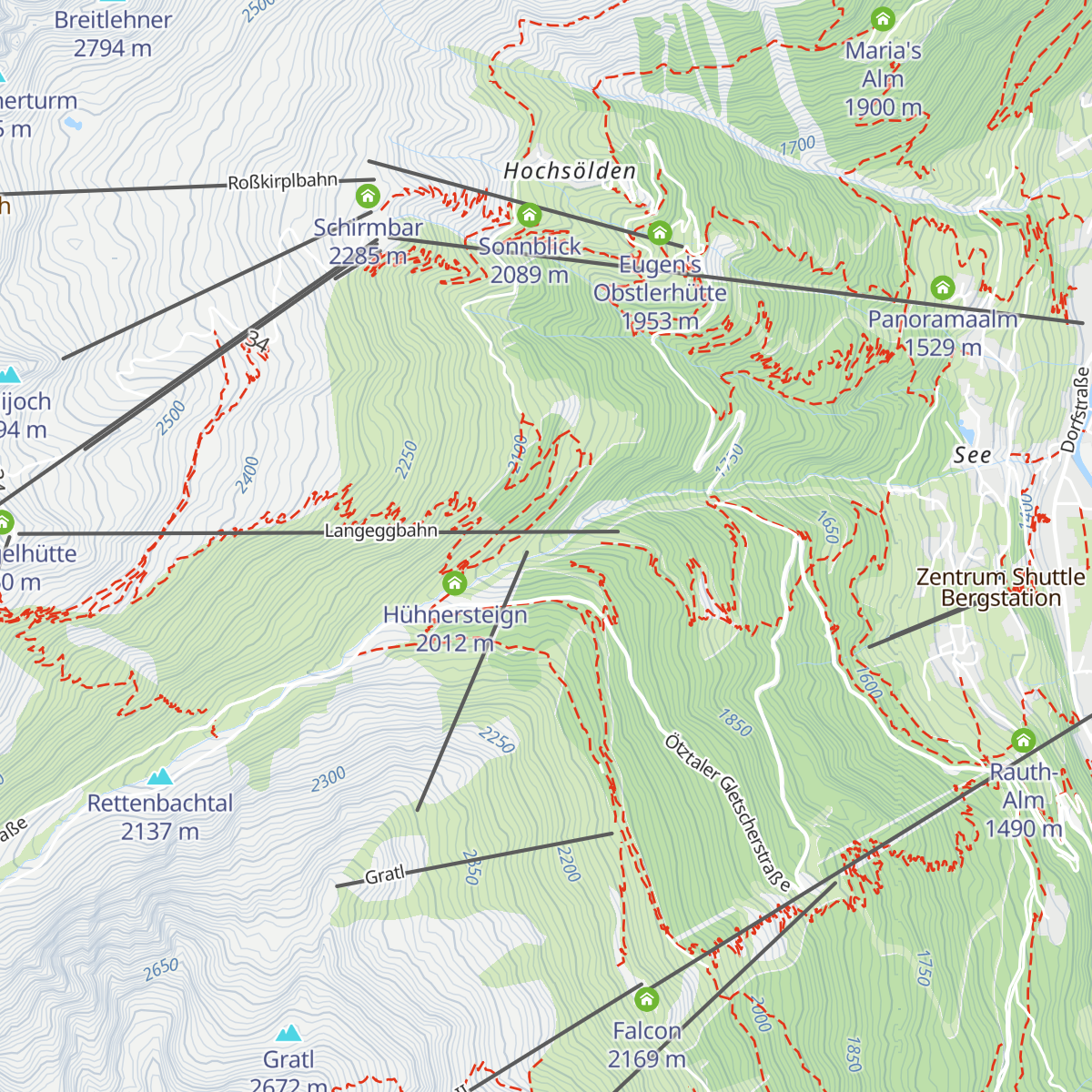 Stabele Alm map