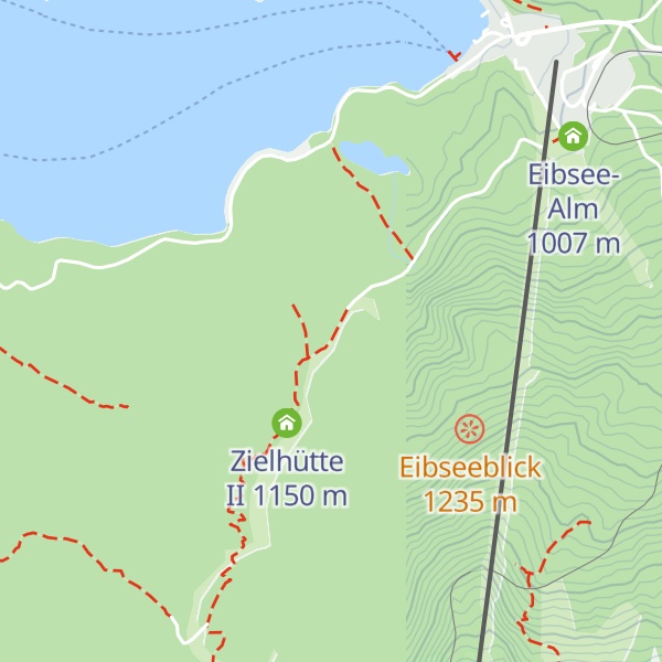 Map of Zielhütte