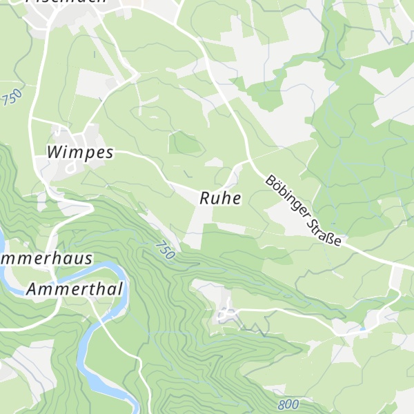 Map of Ruhstückl