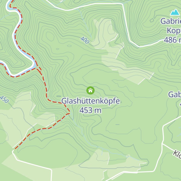 Map of Glashüttenköpfe