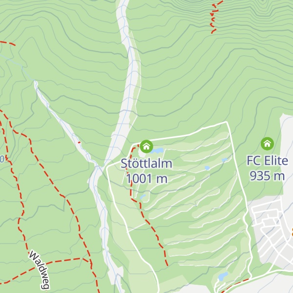 Map of Stöttlalm