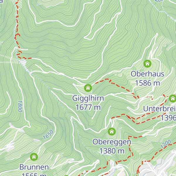 Map of Gigglhirn