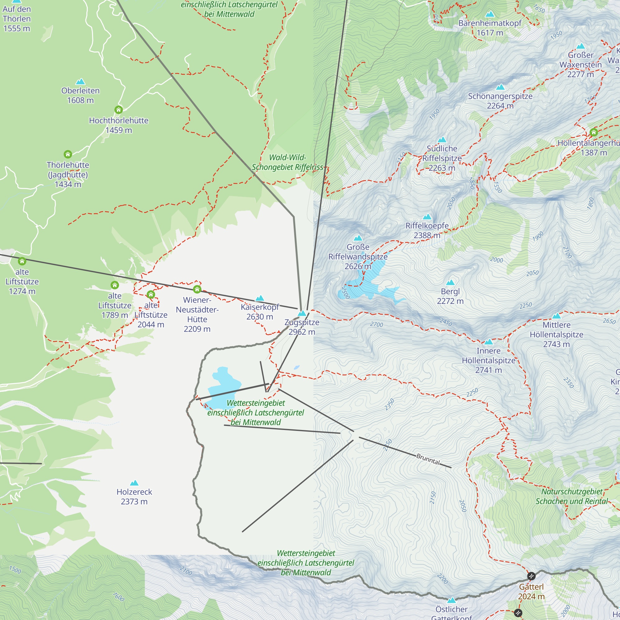 Panorama map