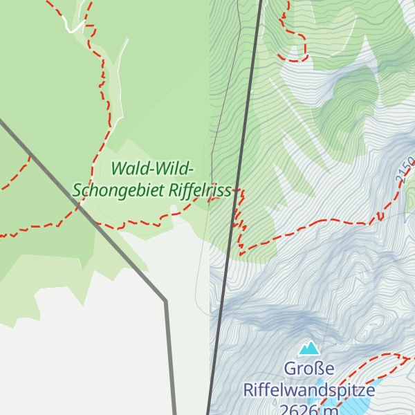 Map of BZB Tunneleinfahrt Riffelriss