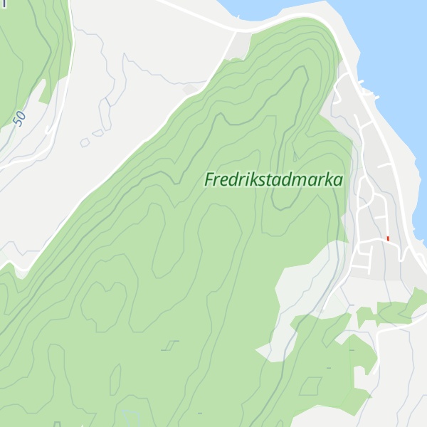 Map of Høydalsfjellet