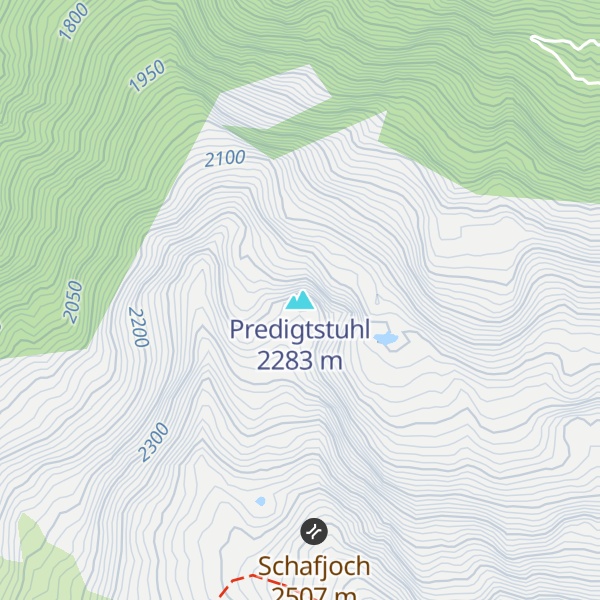 Map of Predigtstuhl