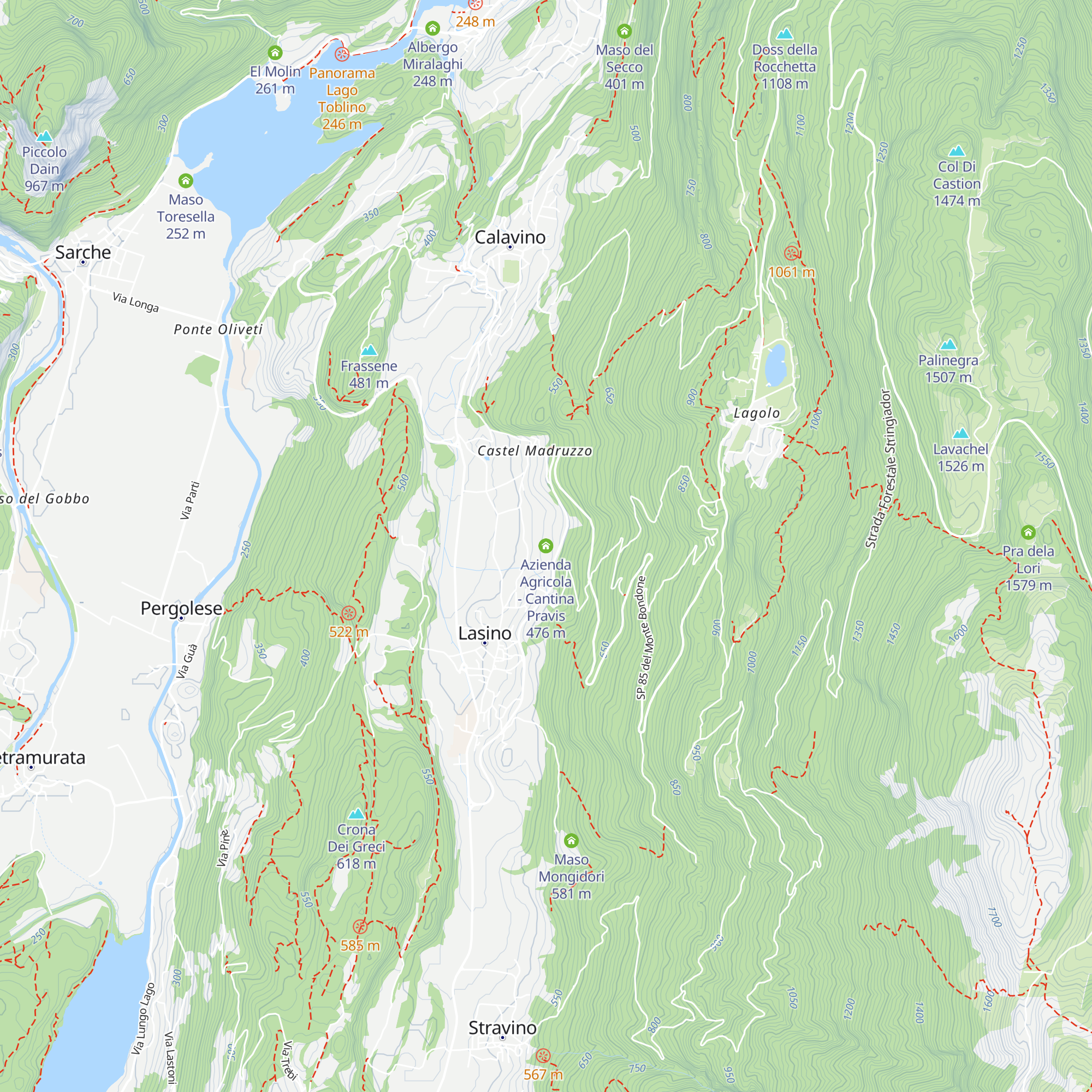 Azienda Agricola - Cantina Pravis map