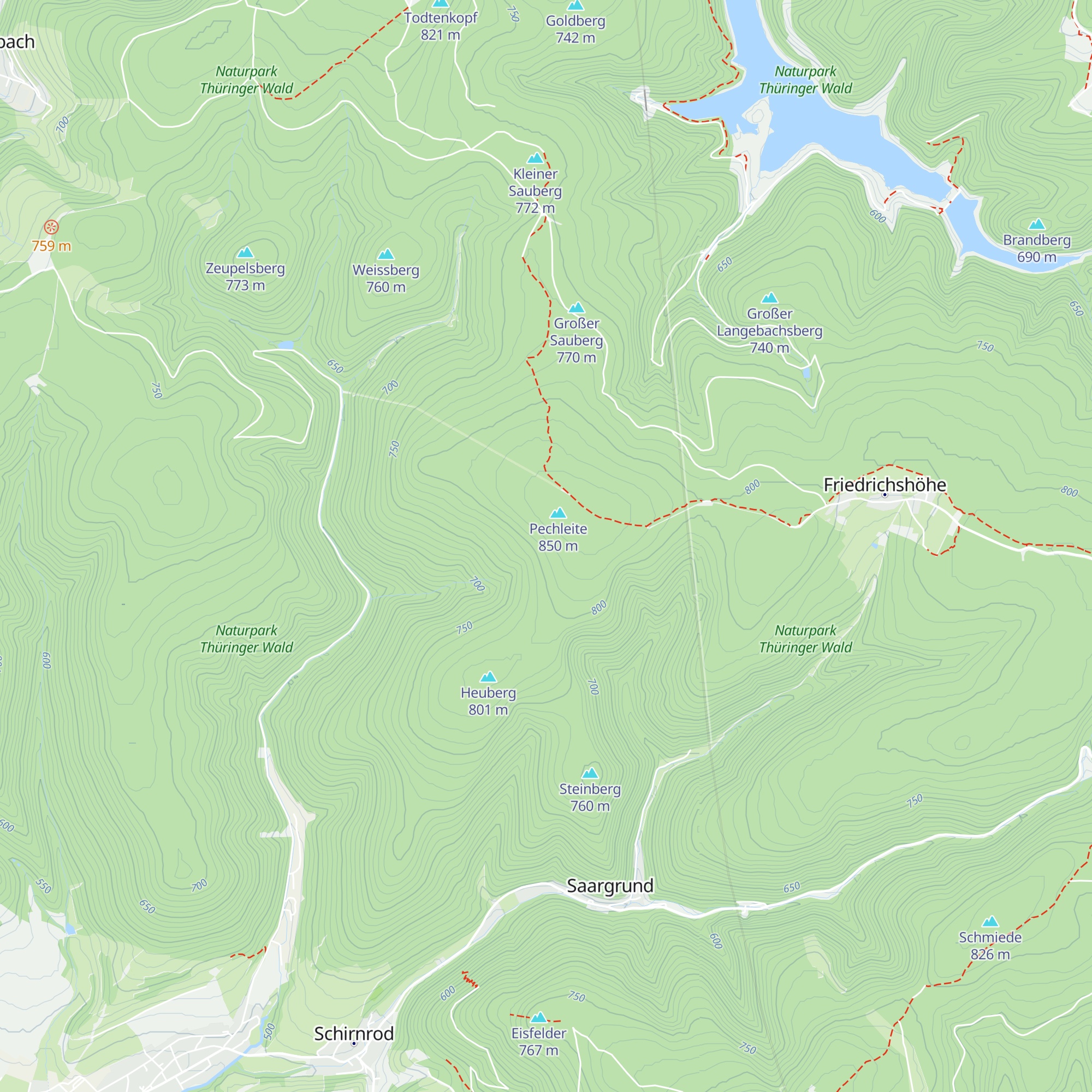 Rindenhütte map