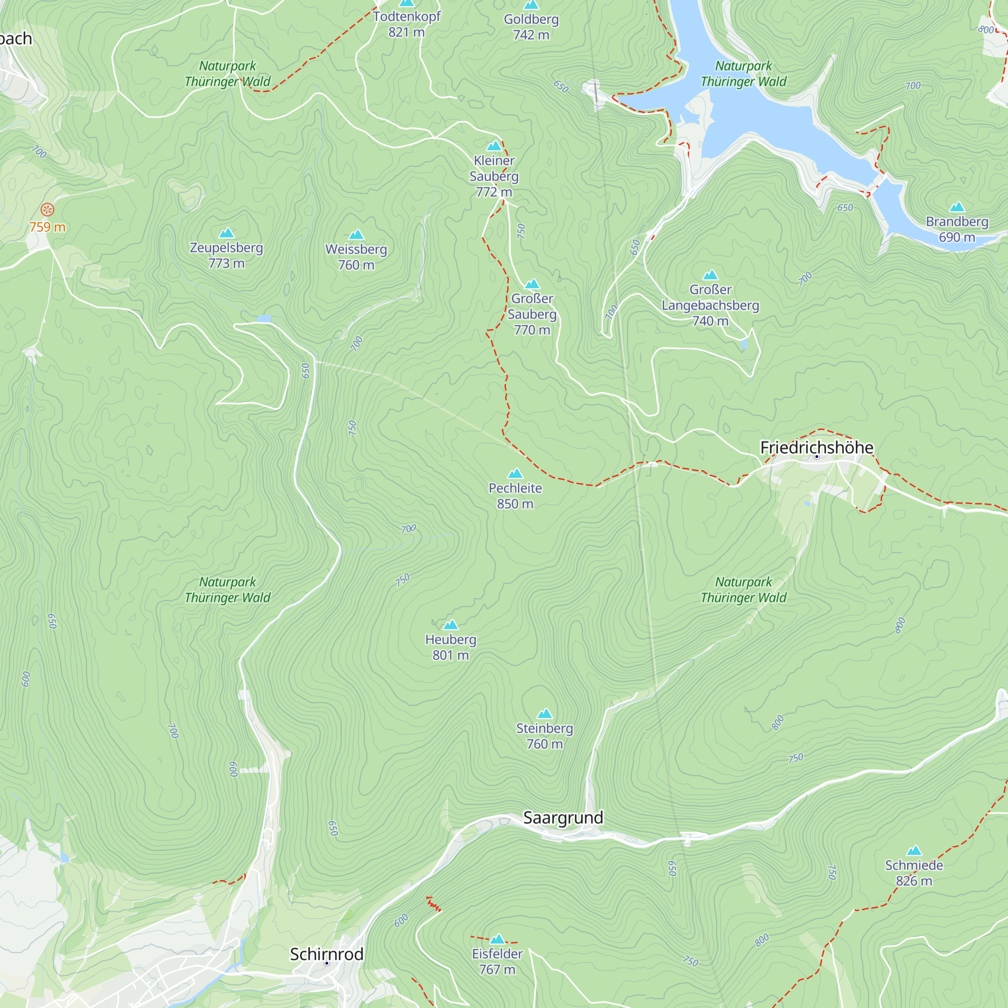 Rindenhütte map