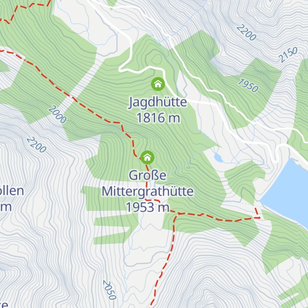 Map of Kläranlage Mittergrathütte