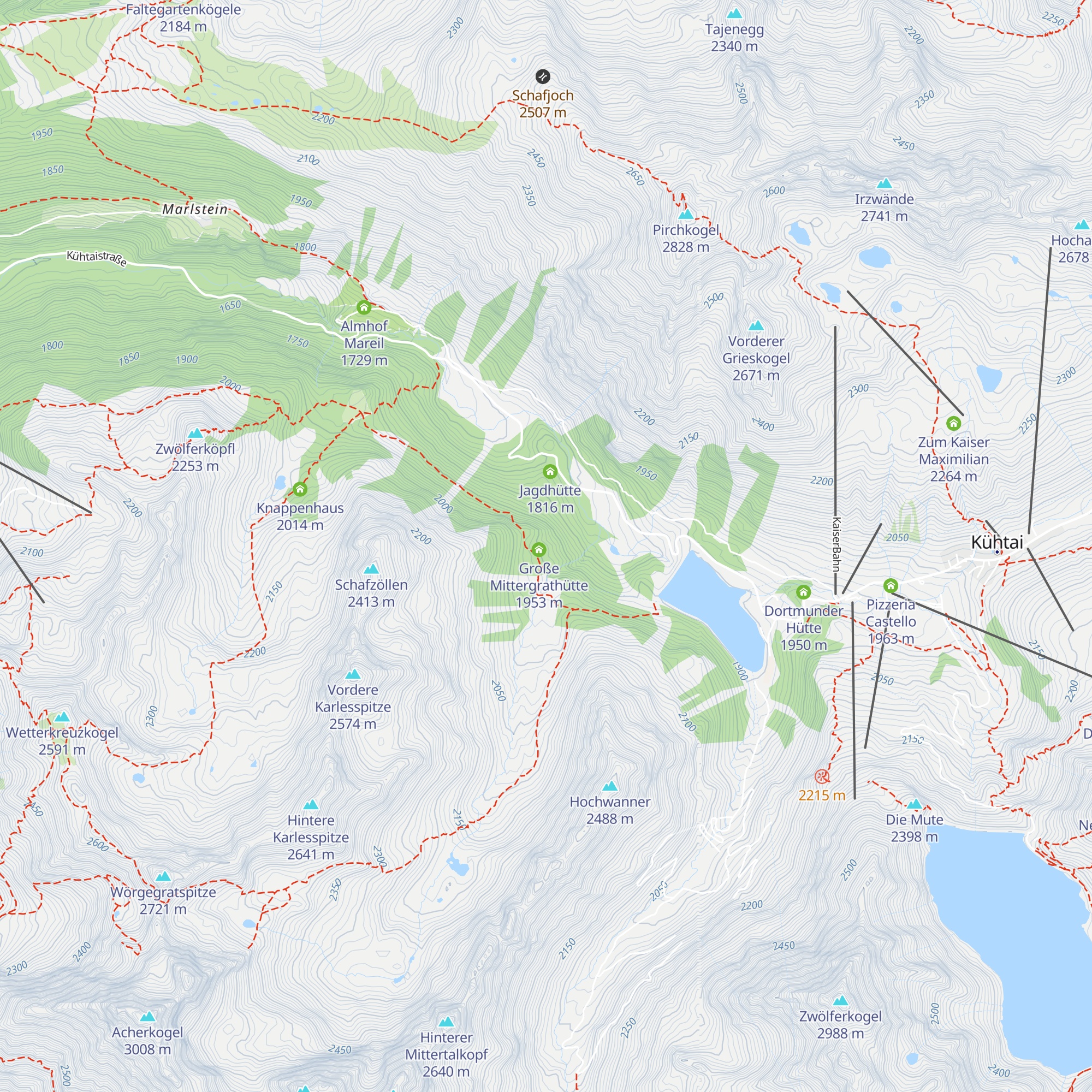 Kläranlage Mittergrathütte map