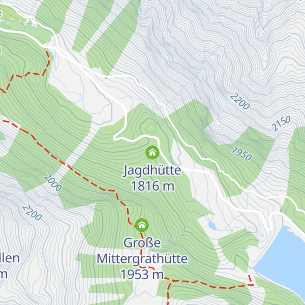 Map of Jagdhütte