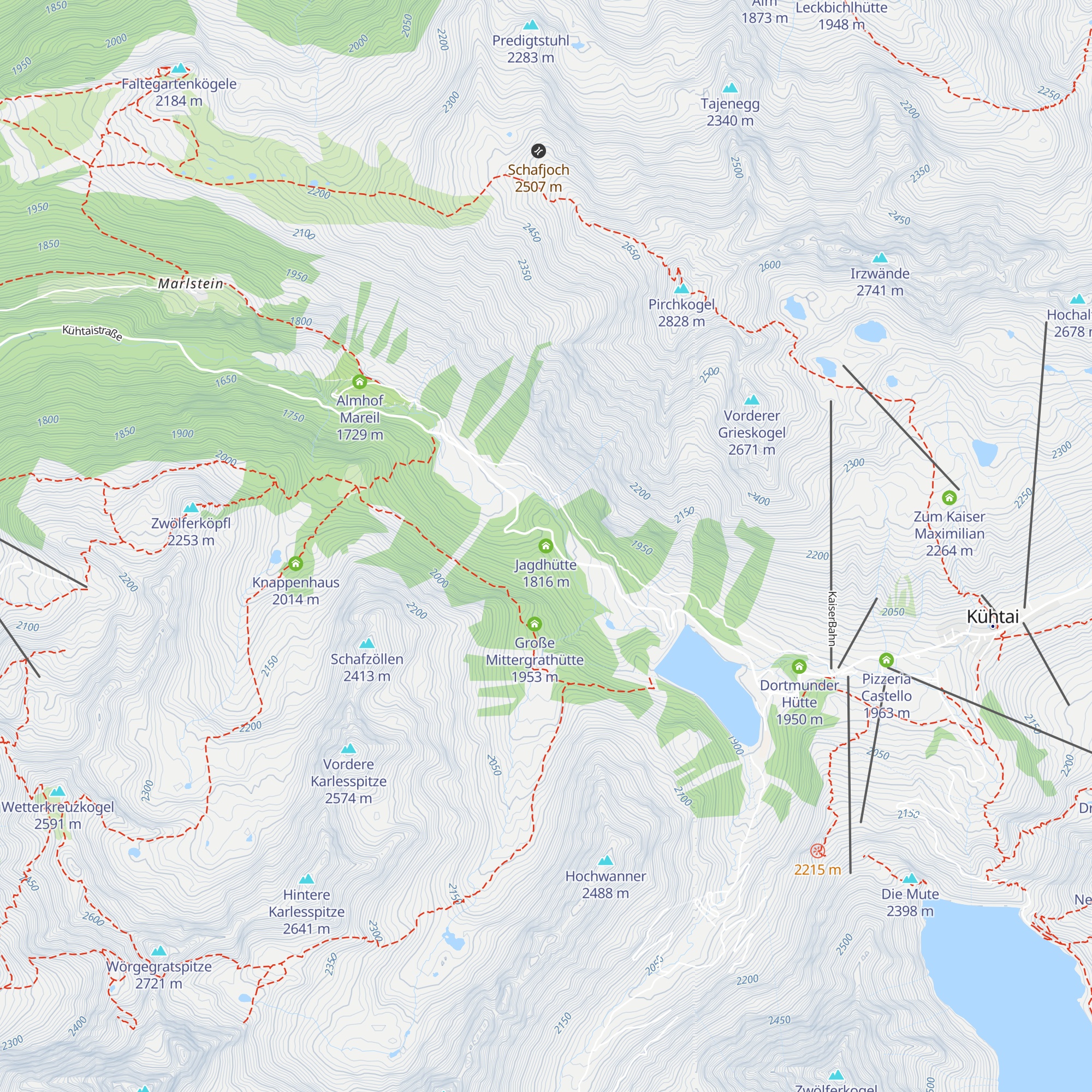 Jagdhütte map