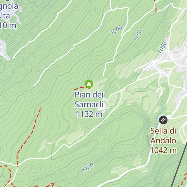 Map of Cappella della Madonna di Loreto
