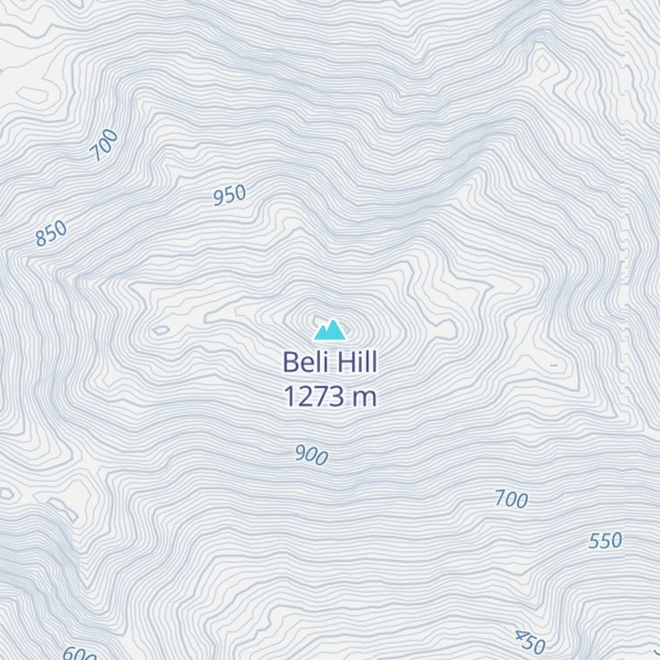 Map of Beli Hill