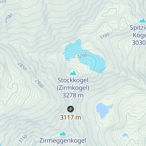 Map of Stockkogel (Zirmkogel)