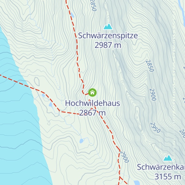 Map of Hochwildehaus