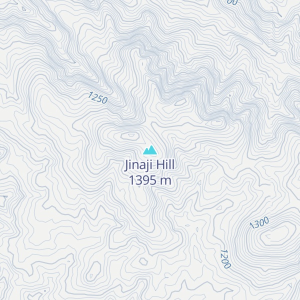 Map of Jinaji Hill