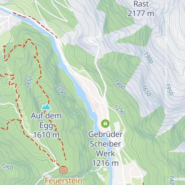 Map of Scheiber Baurestmassenanlage - Recyclinganlage