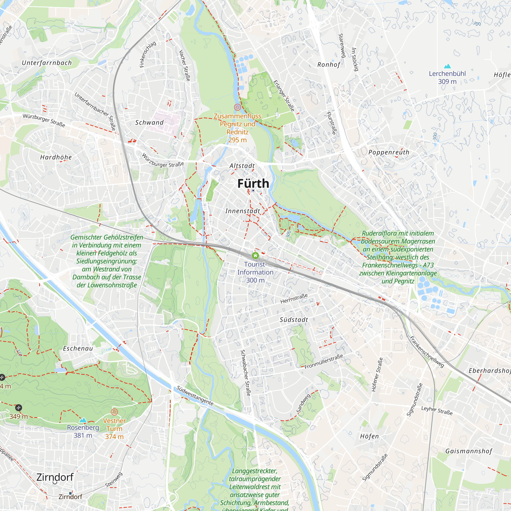 Tourist-Information map