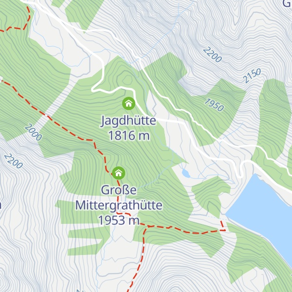 Map of Jagdhaus Tschon