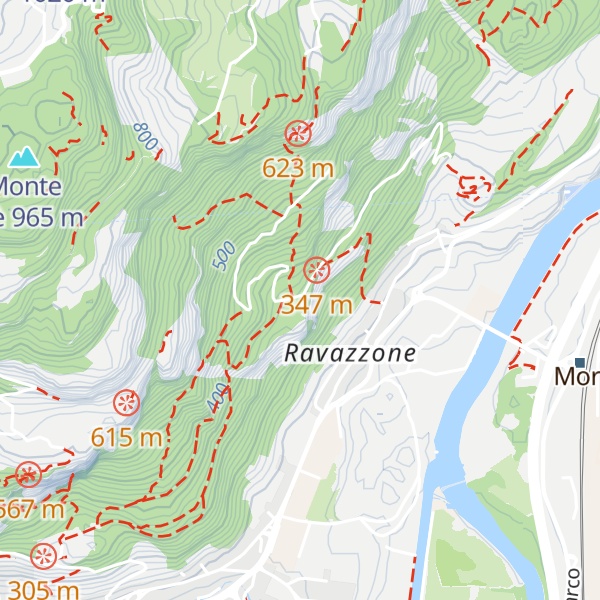 Map of Casott del Camanghen
