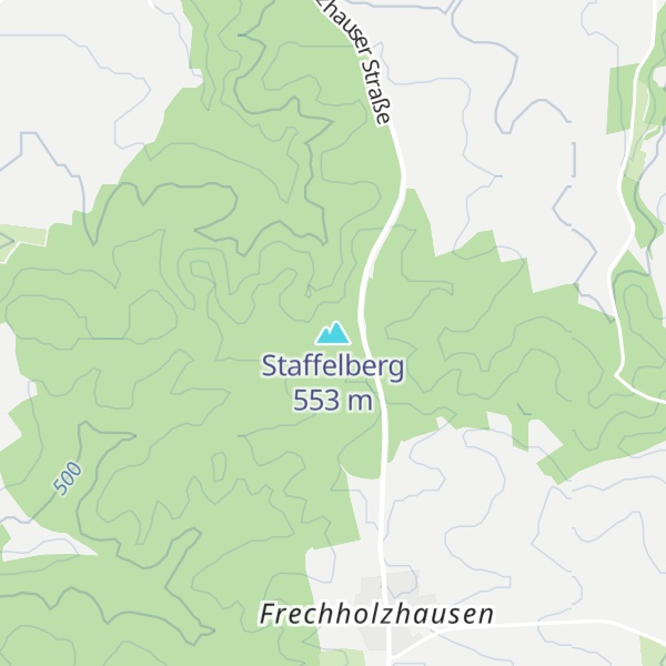 Map of Staffelberg