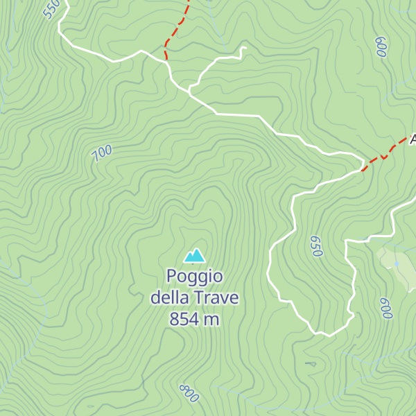 Map of Poggio Torricella
